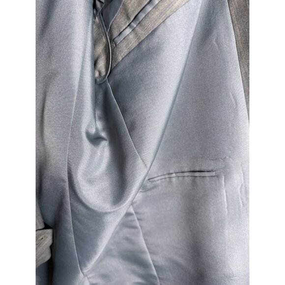 Men’s Light Gray 2 Piece Suit No Brand Or Tags - Read measurements! - Picture 5 of 15